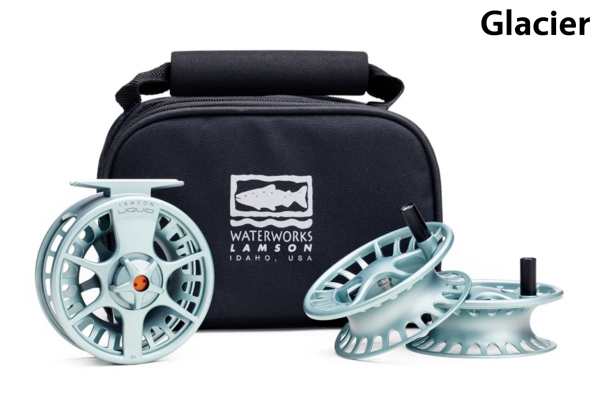 Lamson Liquid 3 Pack Fly Fishing Reel Glaicer